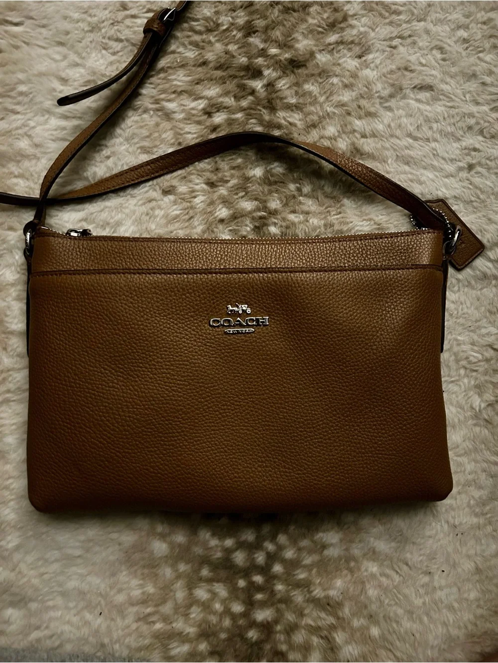 Coach Journal Crossbody - Saddle